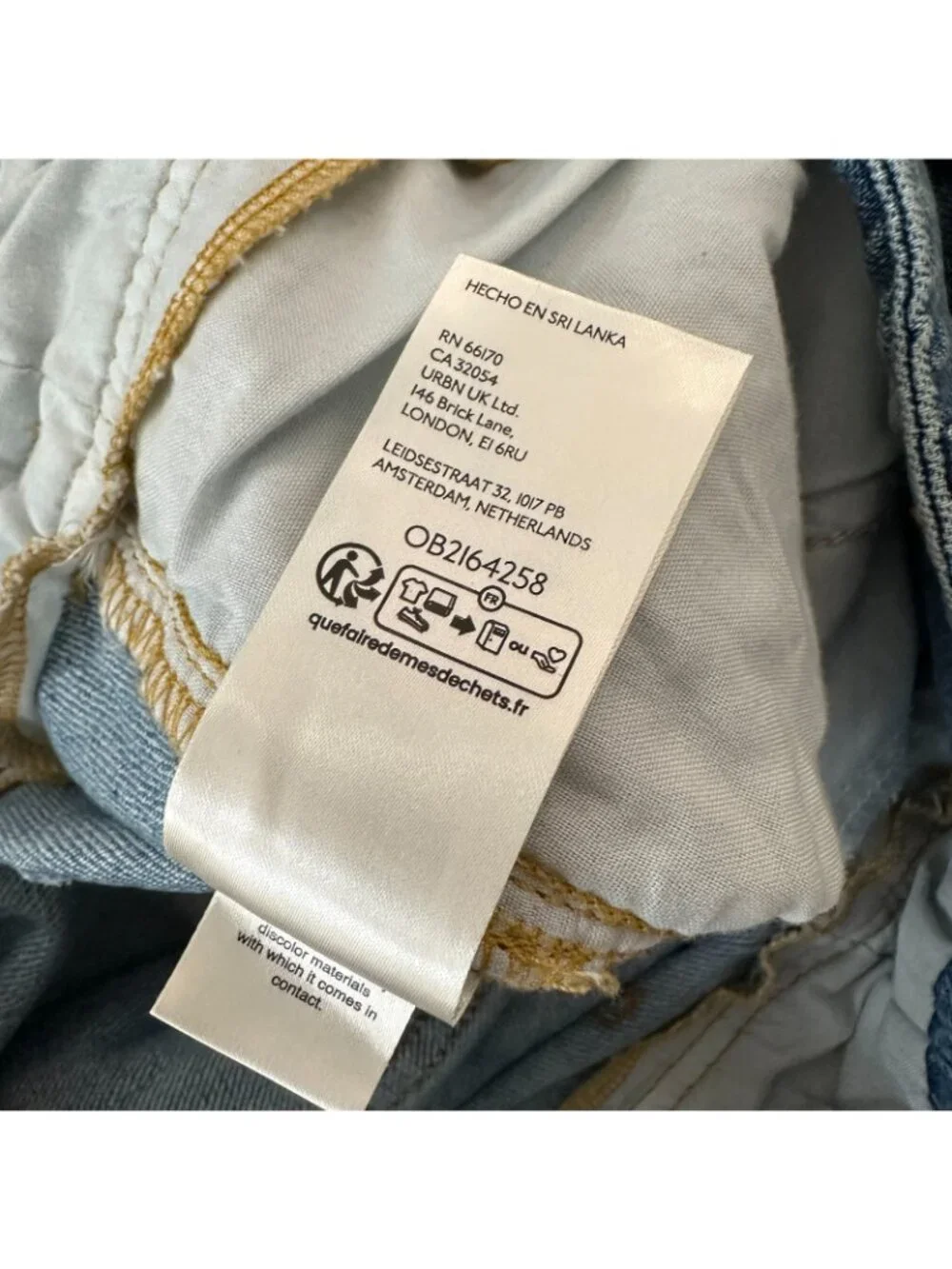 Pilcro Light Blue Denim Wide-Leg Jean Shorts - Picture 5 of 9